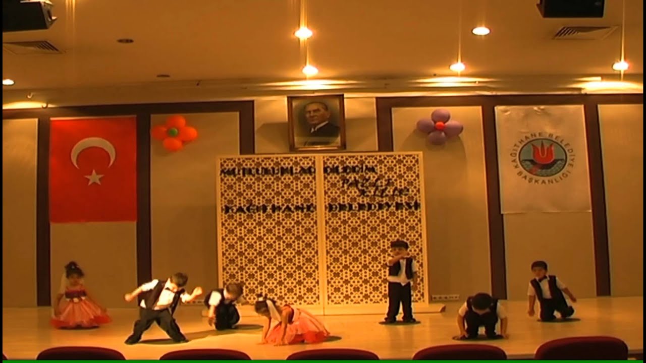 Özel Çınar Anaokulları Kağıthane Folklorik Dans Yeşil Ördek