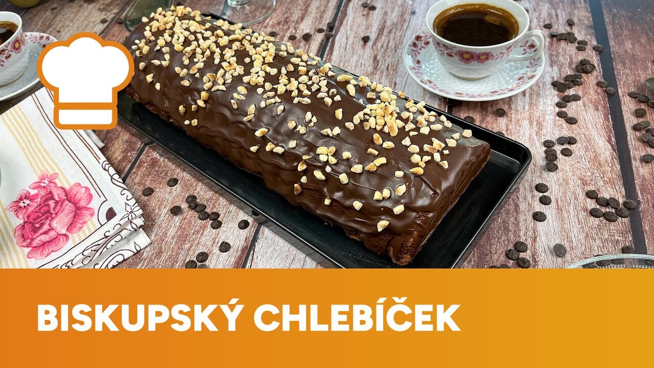 Biskupský chlebíček plný kandovaného ovoce, ořechů a čokolády si zamilujete