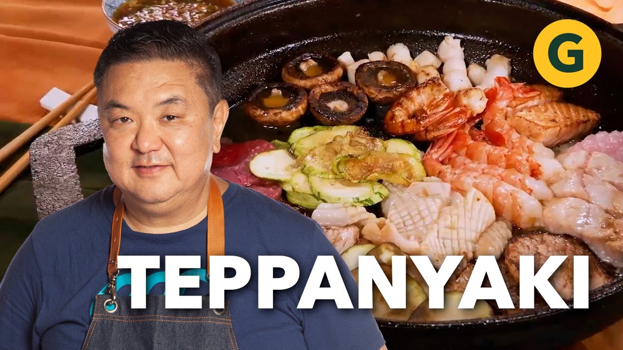 TEPPANYAKI 🍳 PLATO JAPONÉS a la PLANCHA por Iwao Komiyama | El Gourmet
