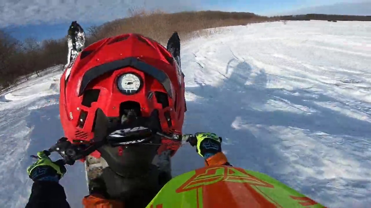 PLAYING ON THE RACE SLED!