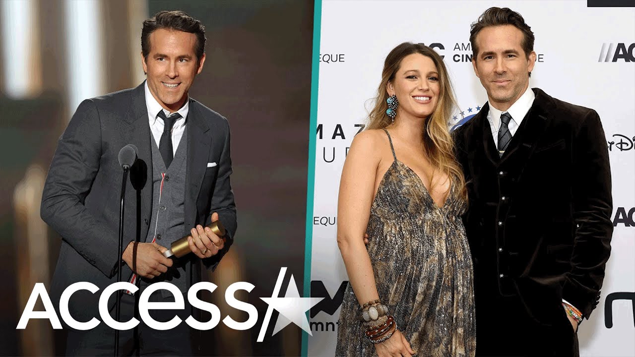 Ryan Reynolds Calls Blake Lively & Daughters 'My Heart, My Hope, My Happiness' In Heartfelt Speech