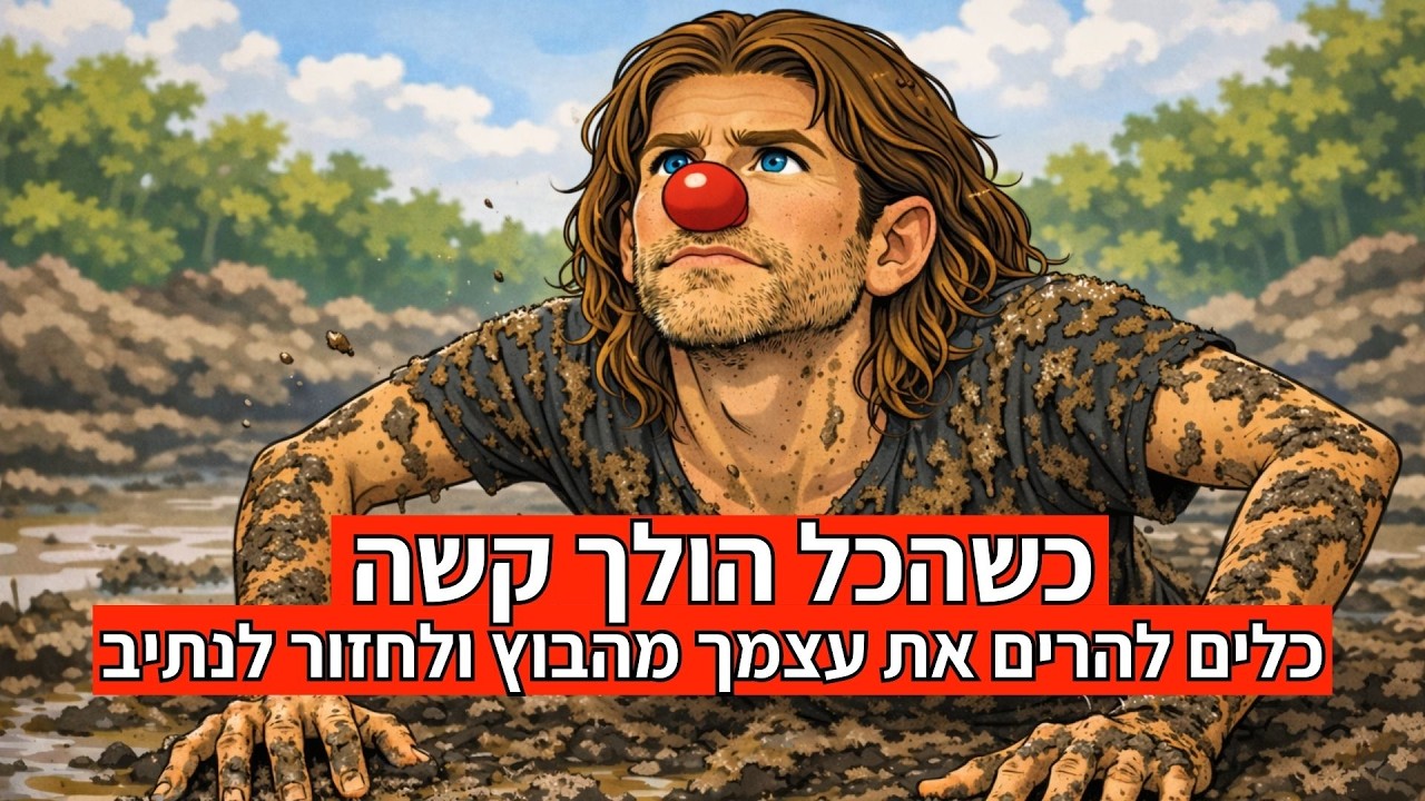 כשהכל הולך קשה כלים להרים את עצמך מהבוץ ולחזור לנתיב | פרק 206