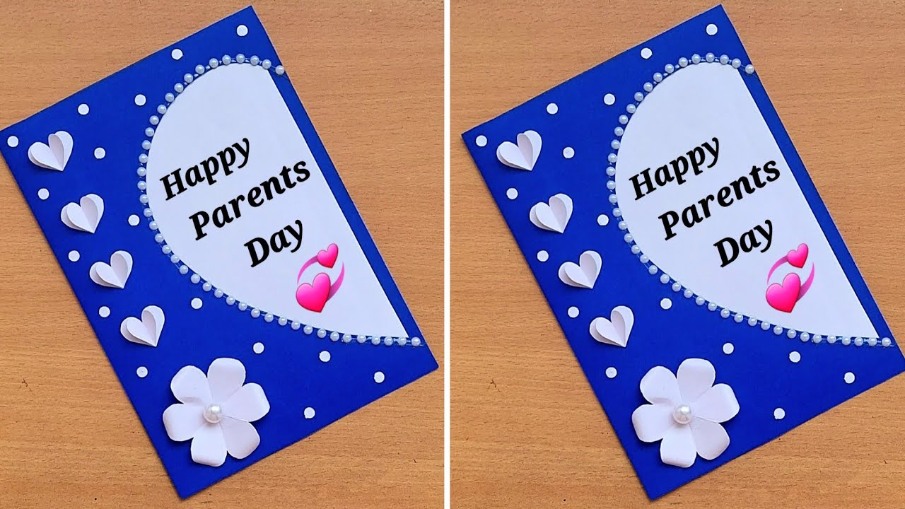 Parents Day greeting card/Parents Day Gift ideas/DIY Parents Day Card/Handmade Parents day card
