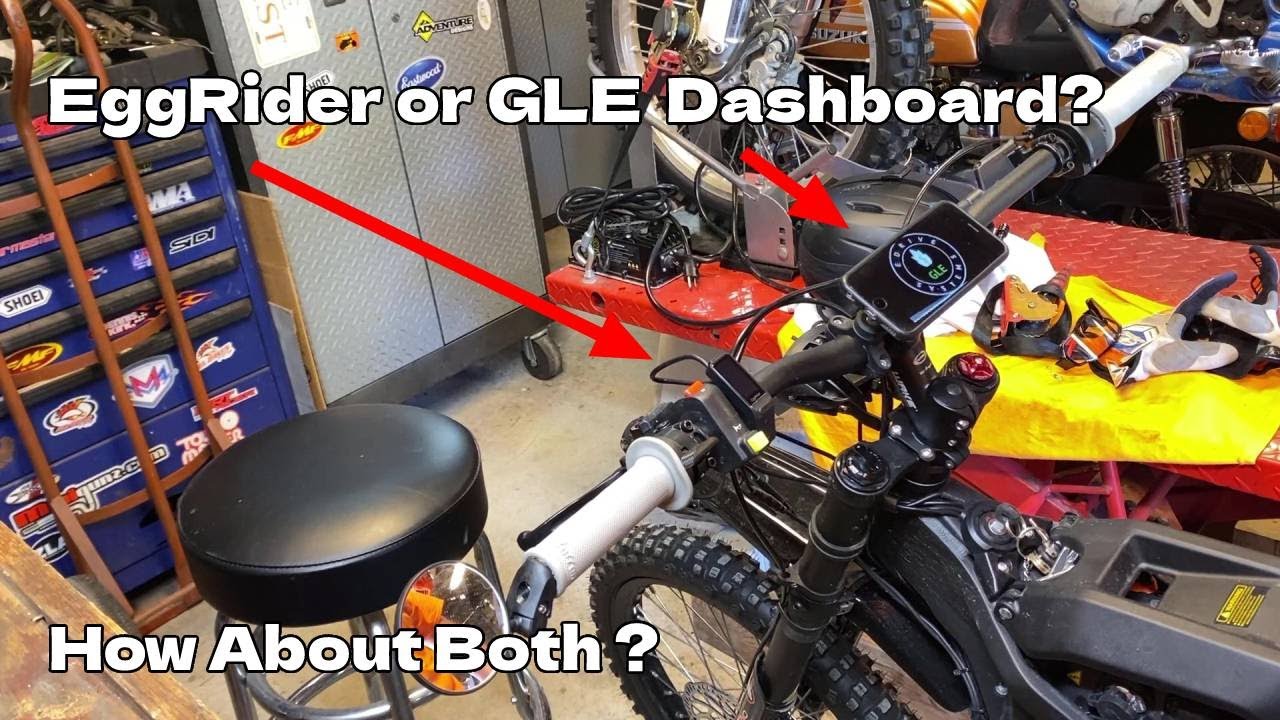 Sur Ron EggRider or GLE Dashboard?  You can run both!