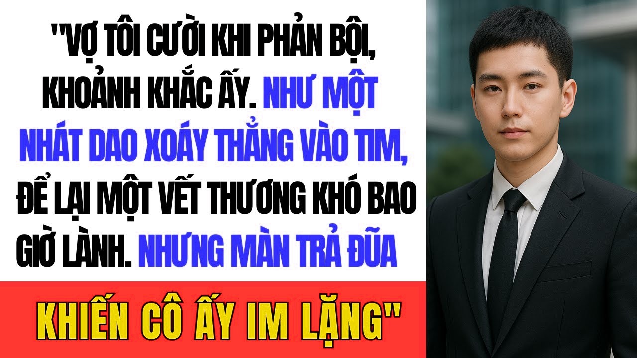 Vợ Tôi Cười Khi Phản Bội, Nhưng Màn Trả Đũa Khiến Cô Ấy Im Lặng