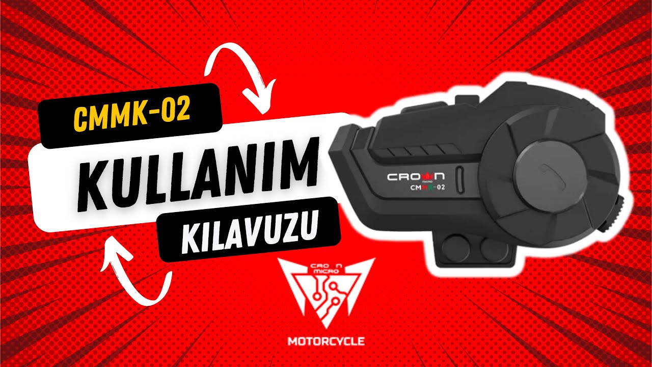 Crown Micro CMMK-02 İnterkom Detaylı Kullanım Videosu