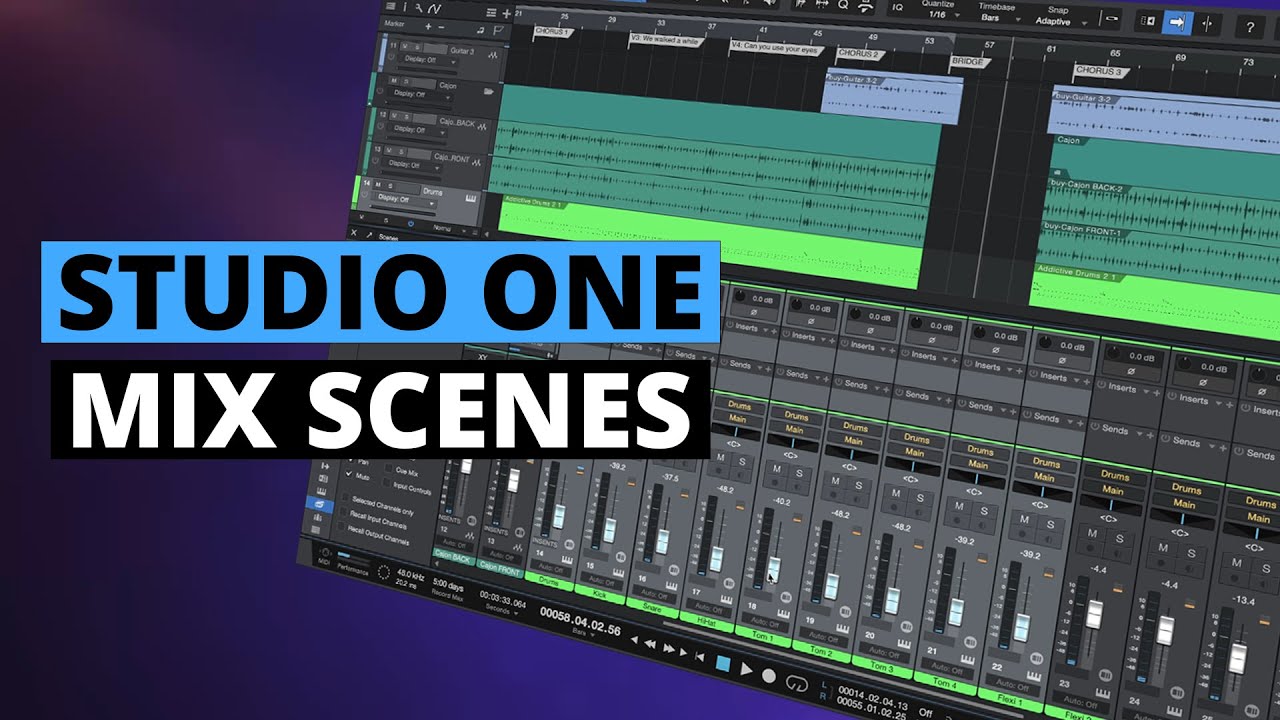 Studio One | Mix Scenes