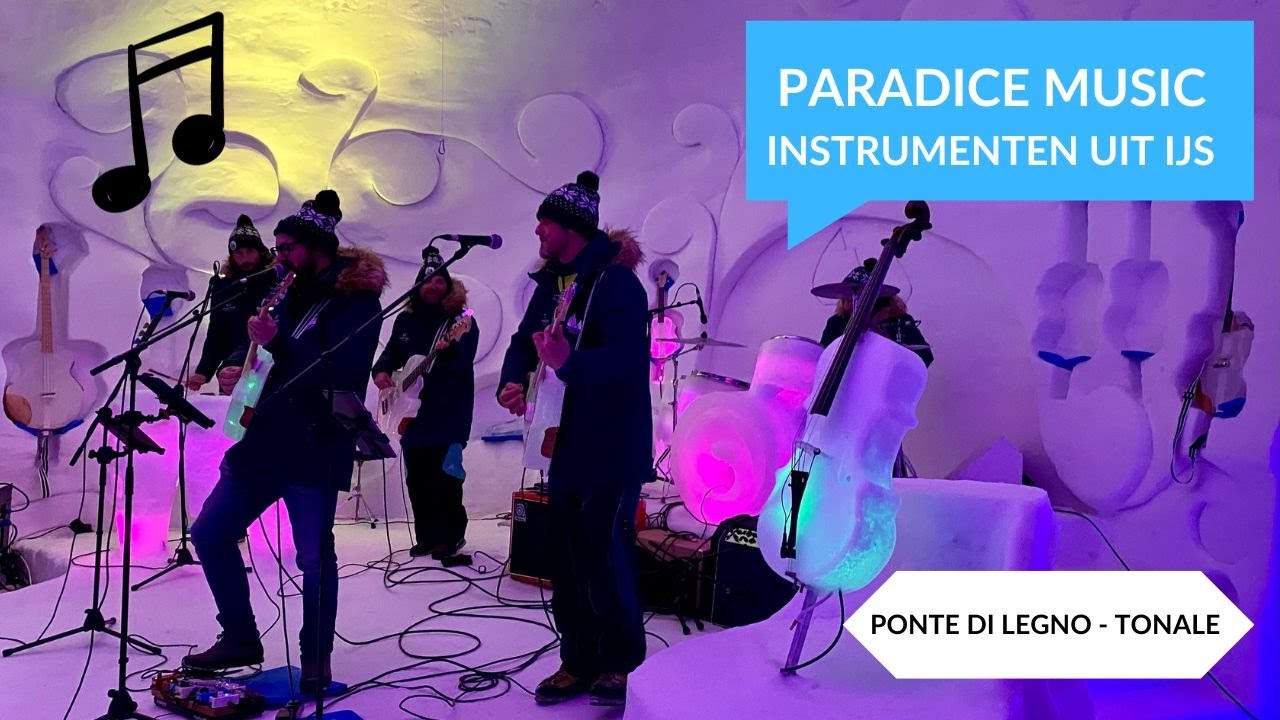 REGGAE MUZIEK IN EEN IGLO met INSTRUMENTEN uit IJS! Ter opwarming eerst een sneeuwschoen wandeling.