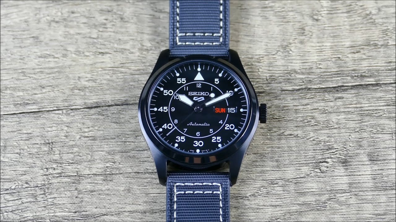 On the Wrist, from off the Cuff: Seiko 5 Sports – SRPH25 'Flieger', Top Gun Inspired Strap Pairing
