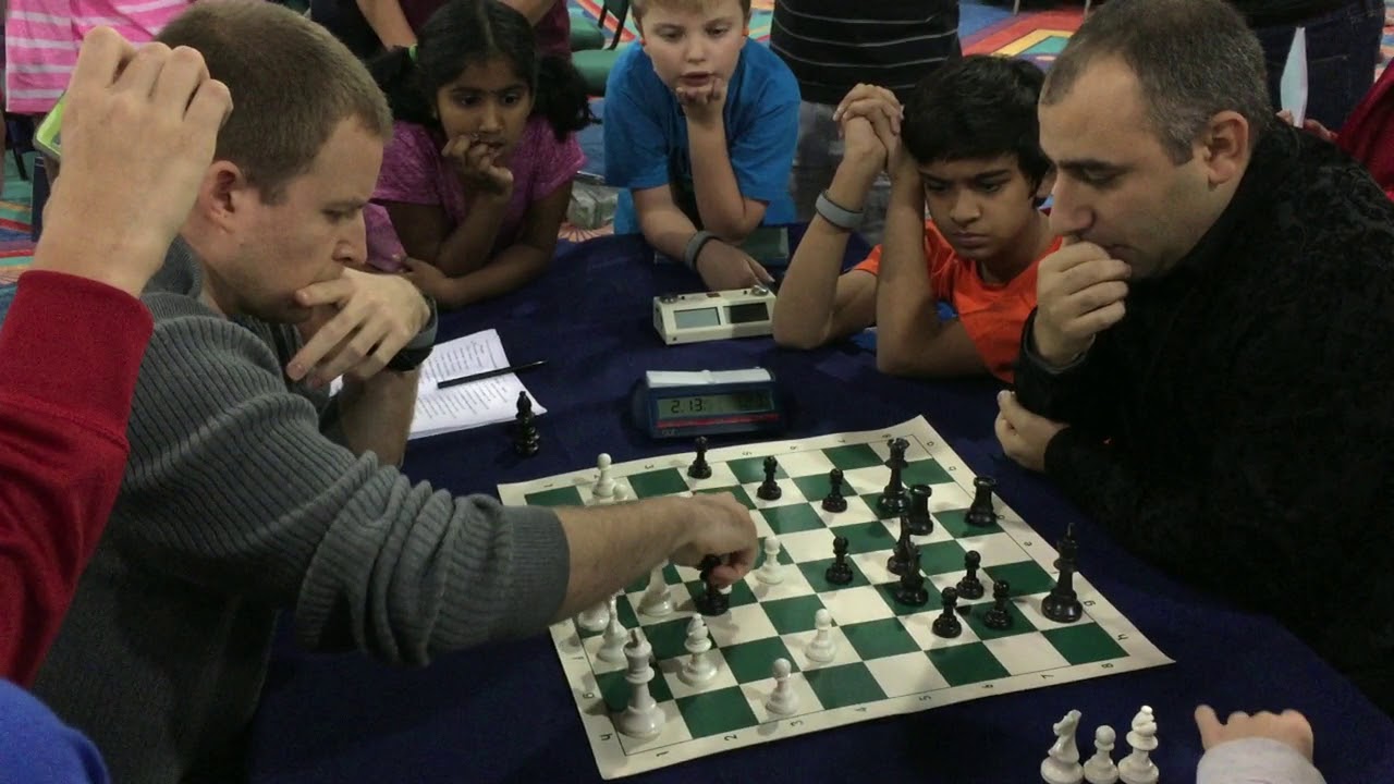 GM Akobian vs NM Tillis 1: Grade Level Nationals 2014 All Comers Blitz
