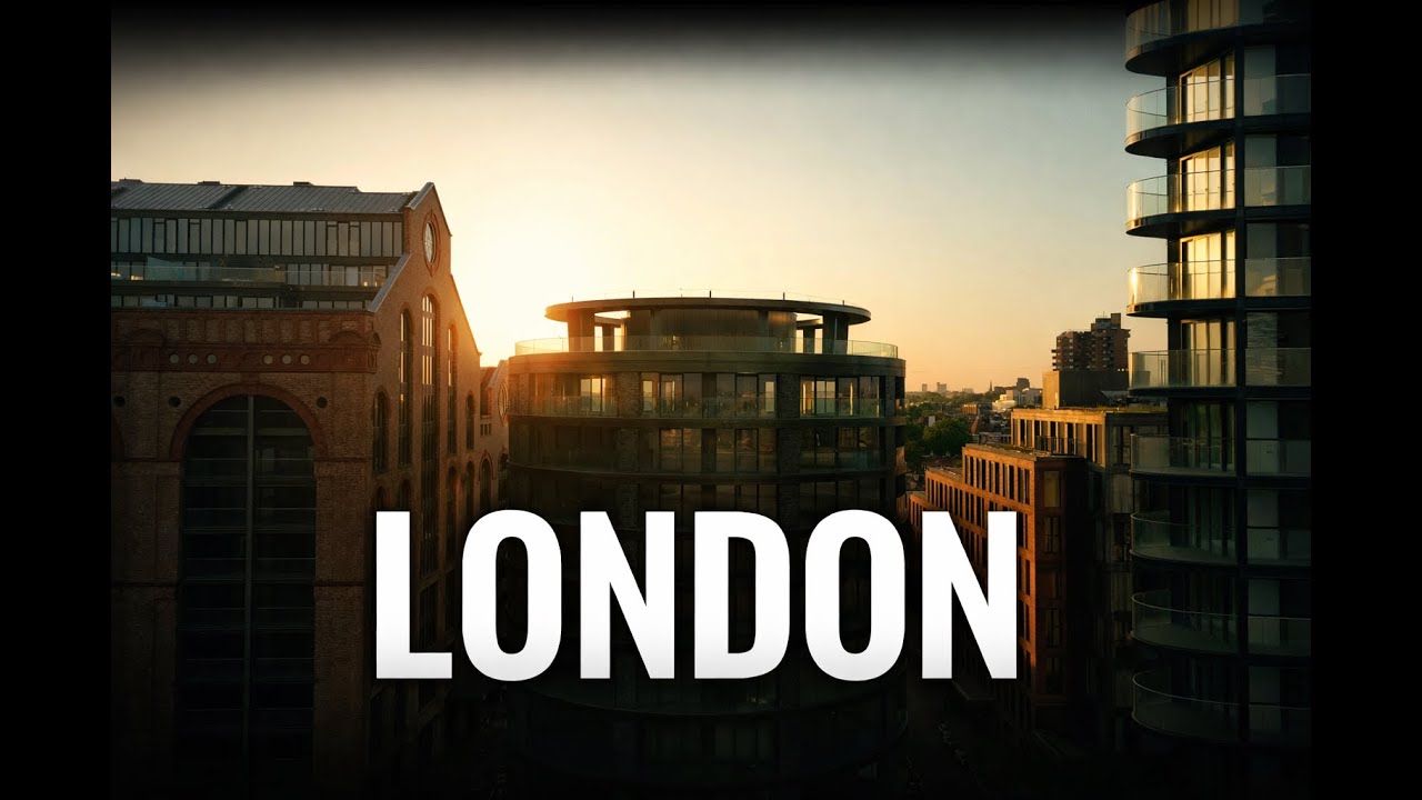 London From Above,  Drone footage 4k uhd