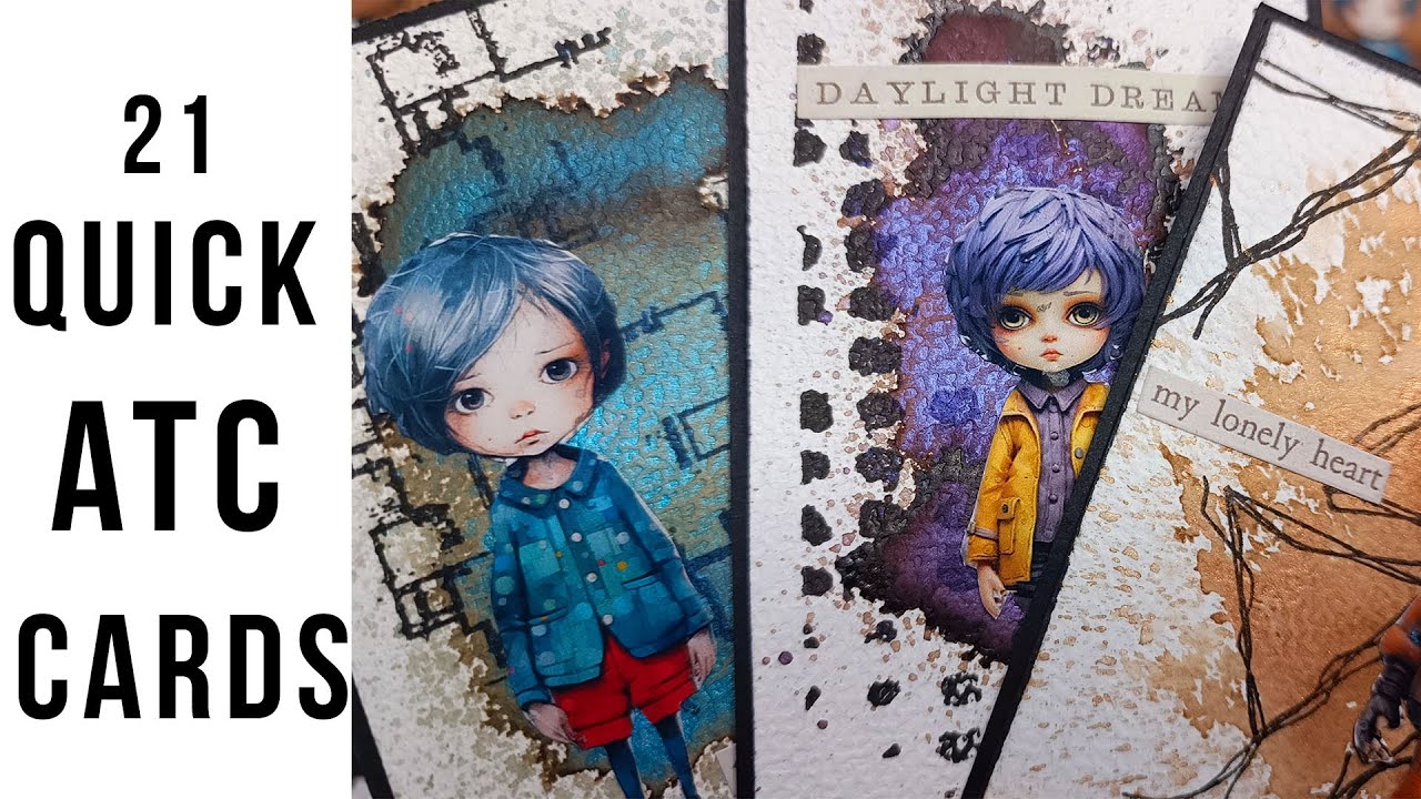 Artist Trading Cards-  very easy project for beginners