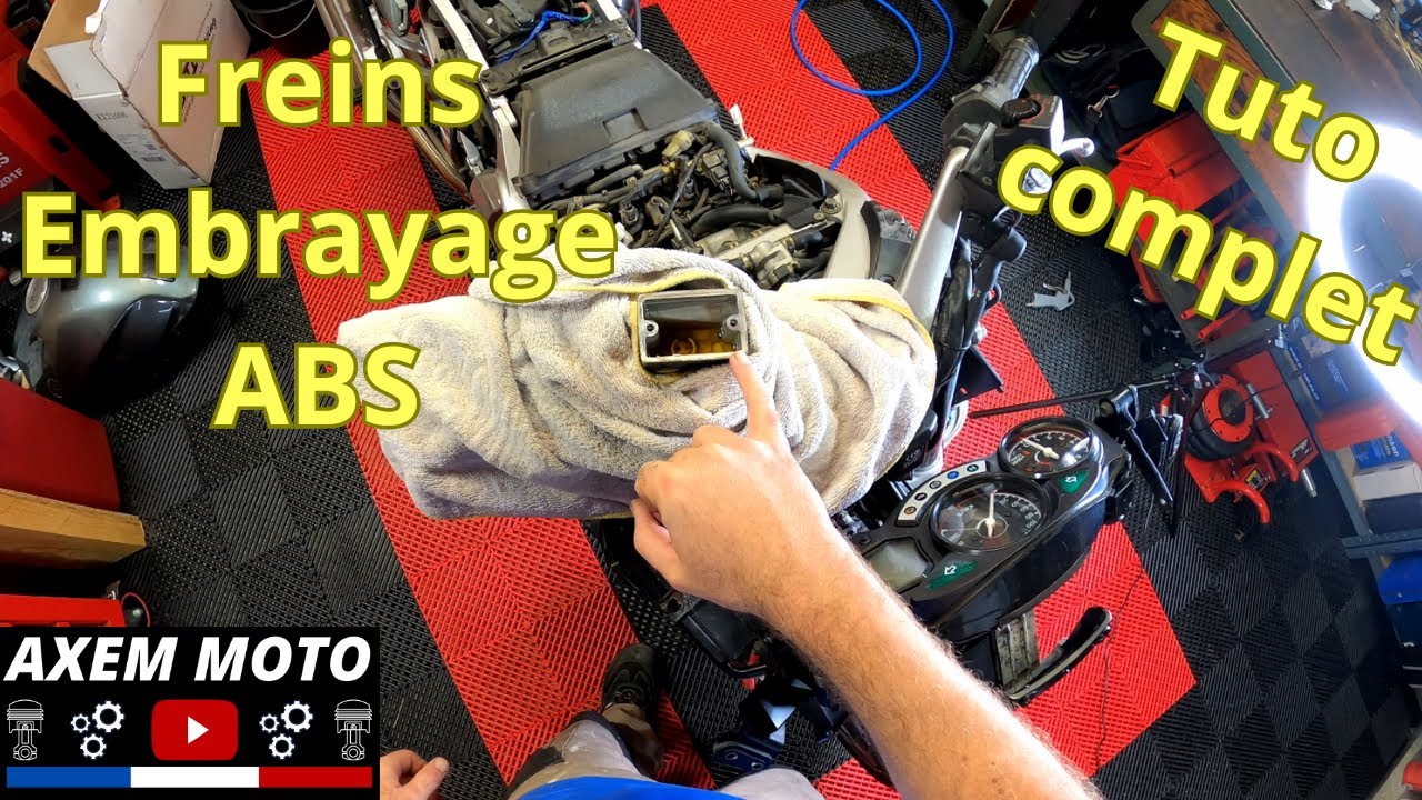 Tuto purge freins ABS et embrayage FJR 1300
