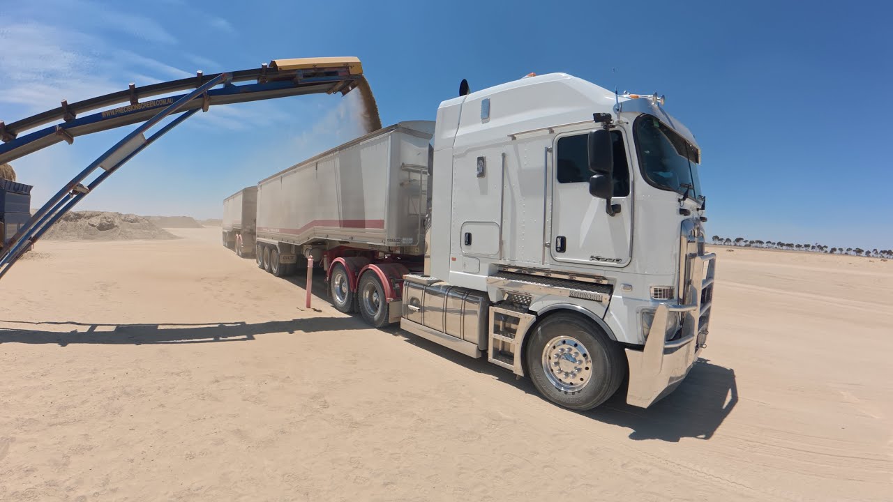 Kenworths, tippers and gypsum 🚛🚛