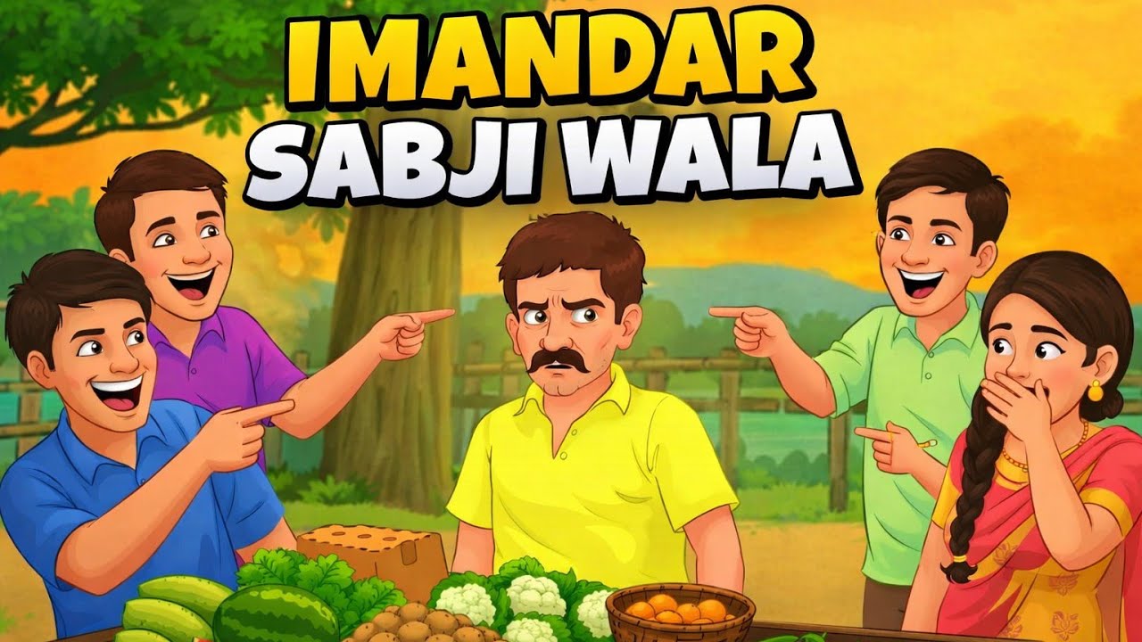 Mohan sabji wala || short cartoon story|| Hindi moral story for student@Smpstory-96 