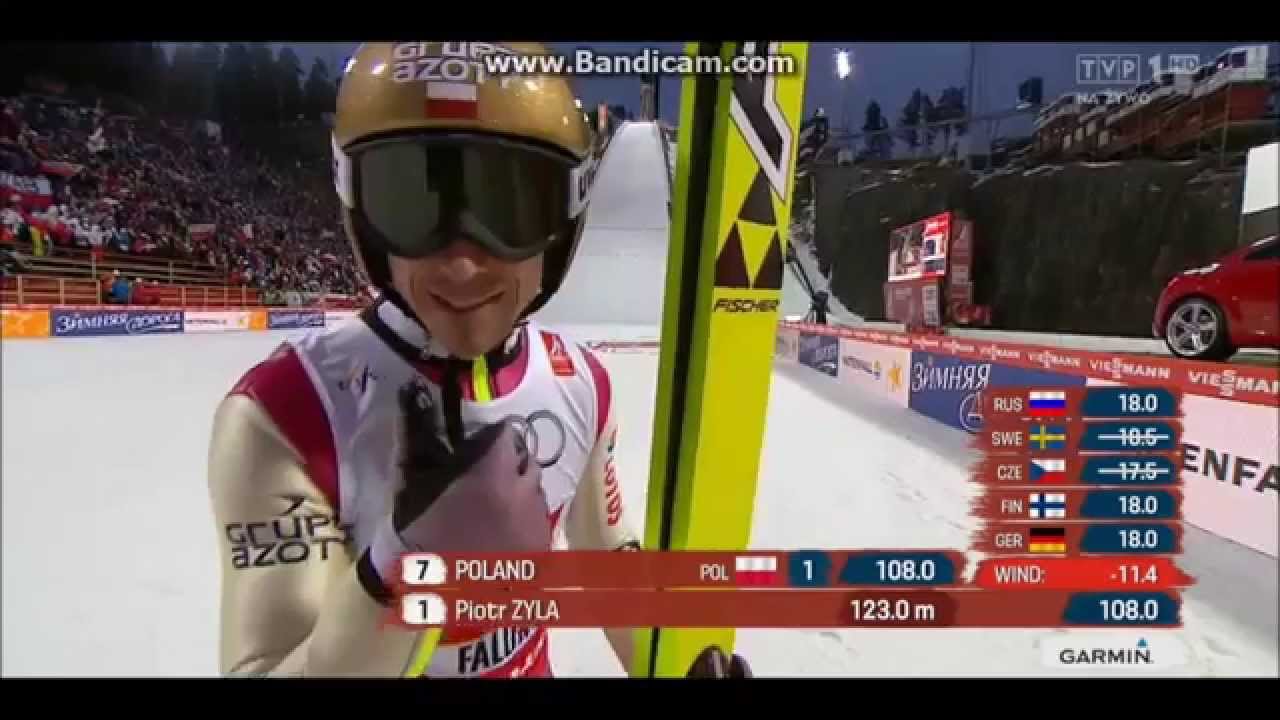 Skoki Polaków - 3 MIEJSCE BRĄZOWY MEDAL - MŚ Falun 2015 konkurs drużynowy