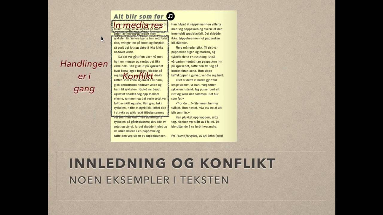 Novelle - kjennetegn