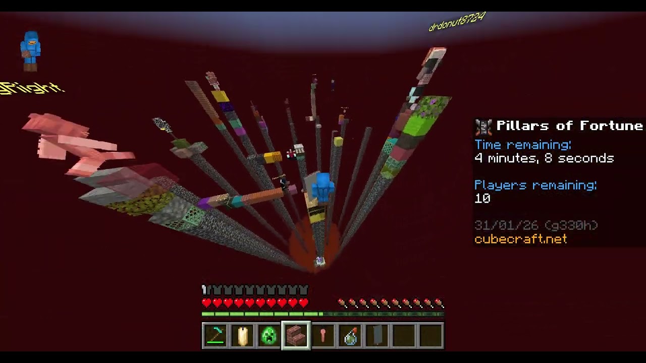 Minecraft Pillars of Fortune