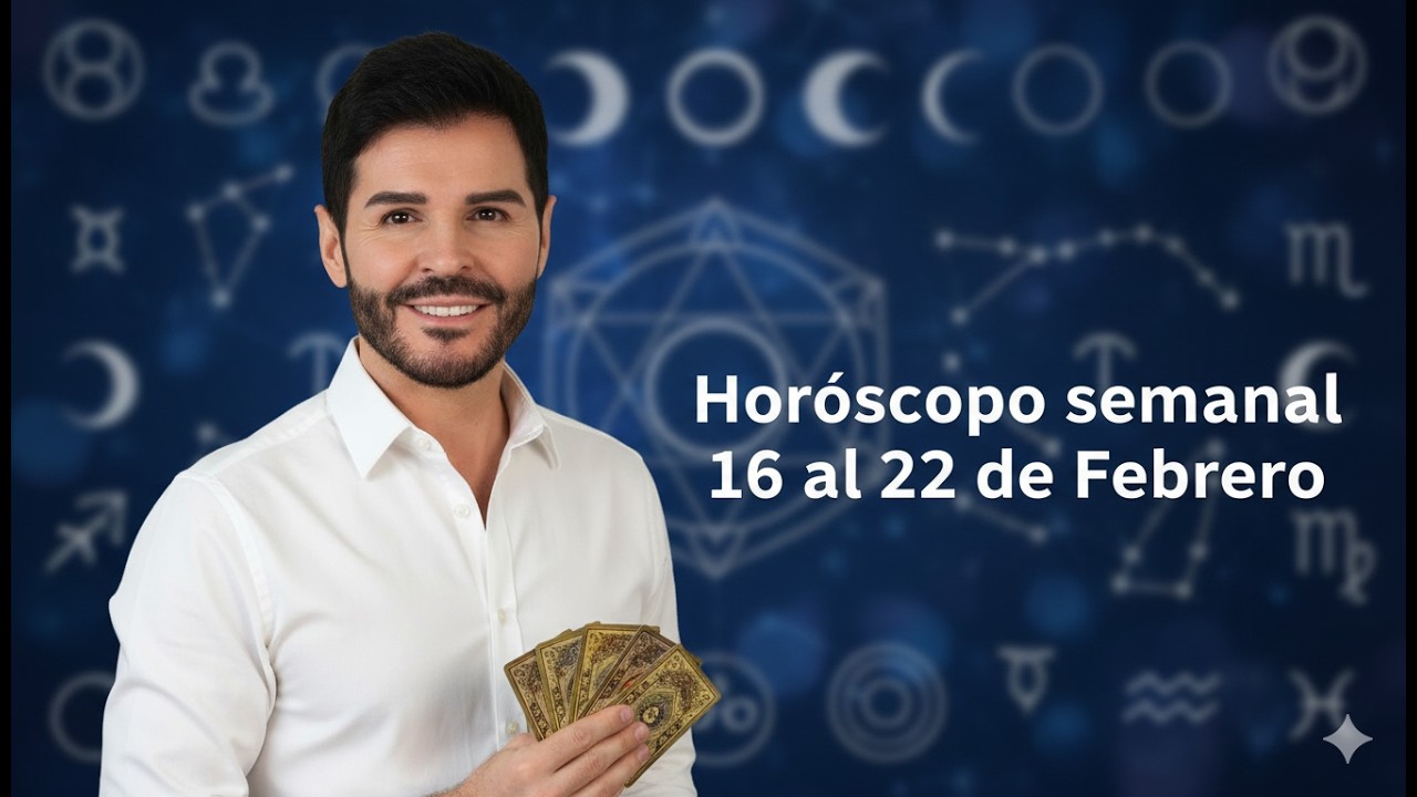 Horóscopo semanal 16 al 22 febrero