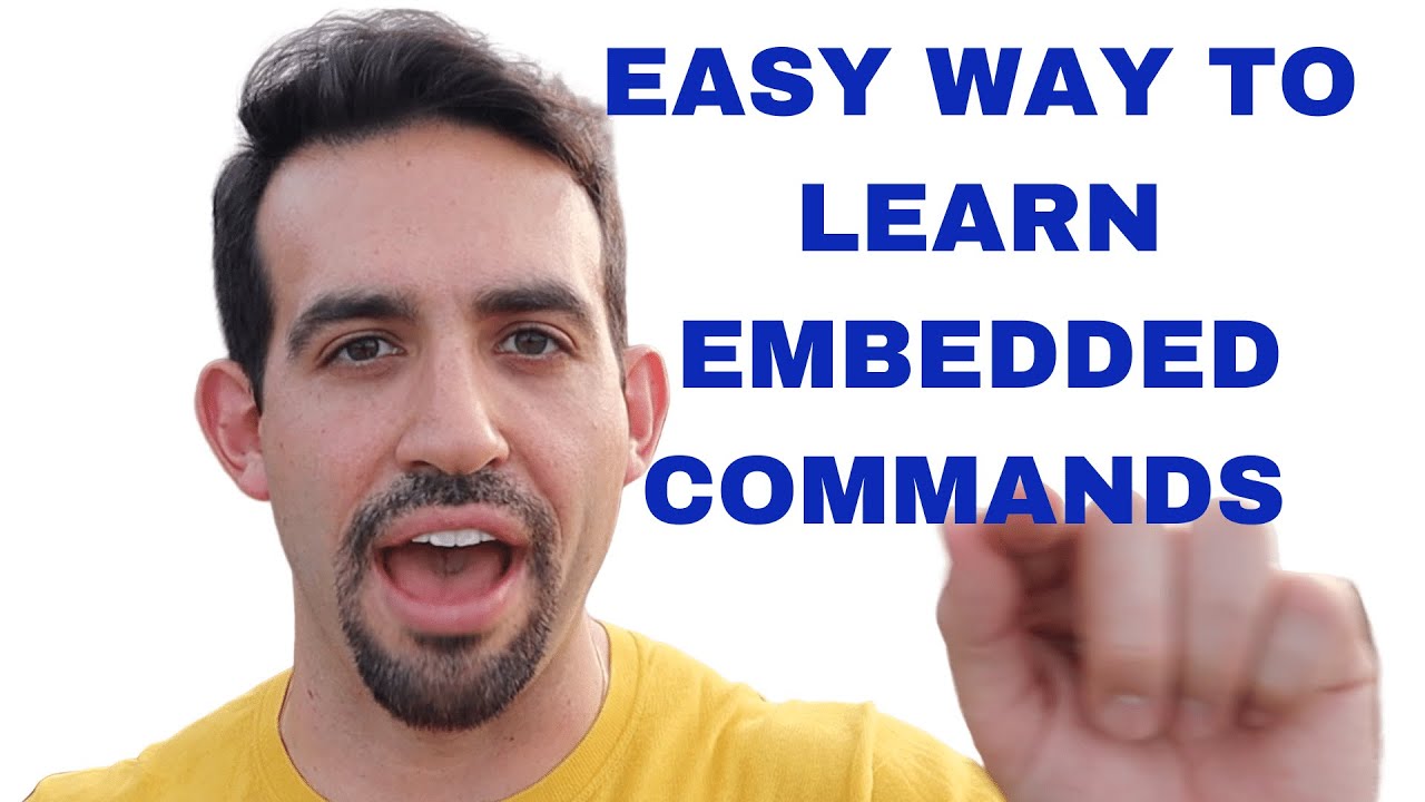 How to structure embedded commands