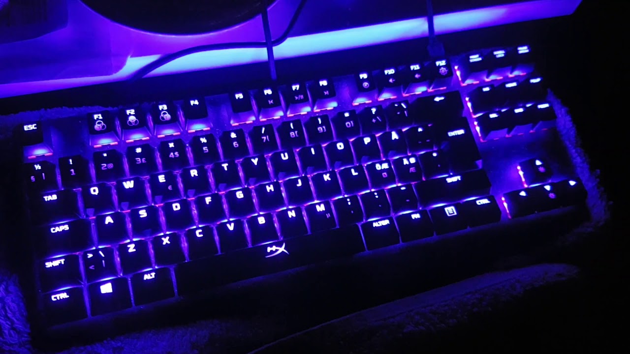 HyperX Alloy Origins Core Mechanical Gaming Keyboard - How to change RGB lights without a software!