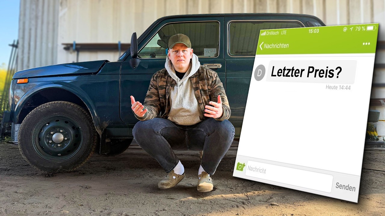 Wenn man seinen Gebrauchtwagen verkauft.