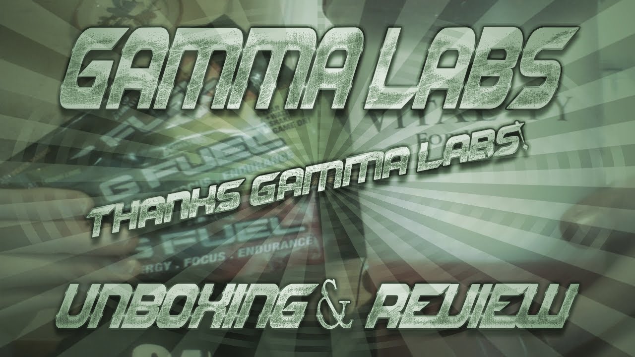 Gamma Labs Unboxing, Review, & How to properly make GFuel! @GammaLabs