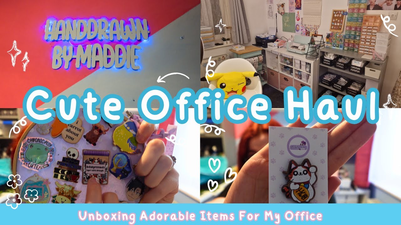 Cute Office Haul: Adorable Finds to Spice Up My Workspace!