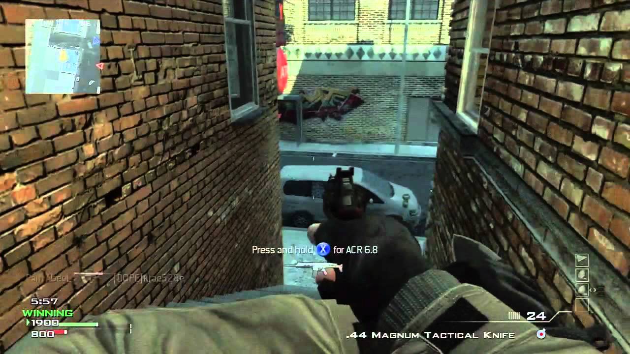 Face off 2 v 2 - Live en Intersection c/Abel  - Modern Warfare 3