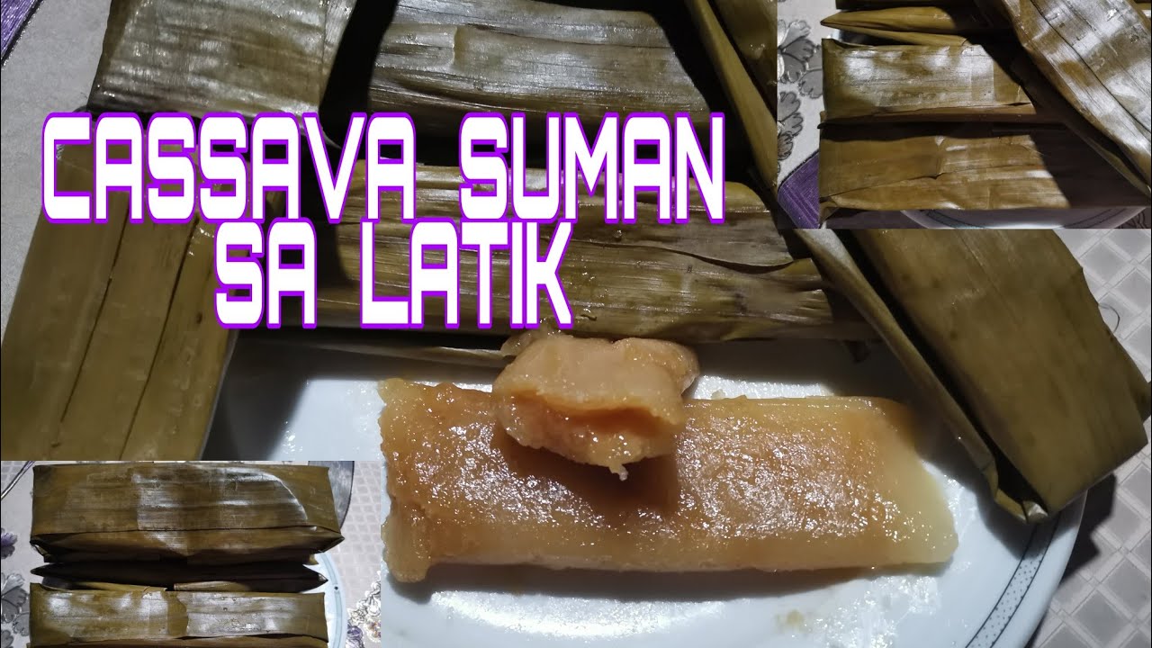 Cassava Suman sa Latik/Suman na kamoteng kahoy/Lidgid in bisaya/my own version