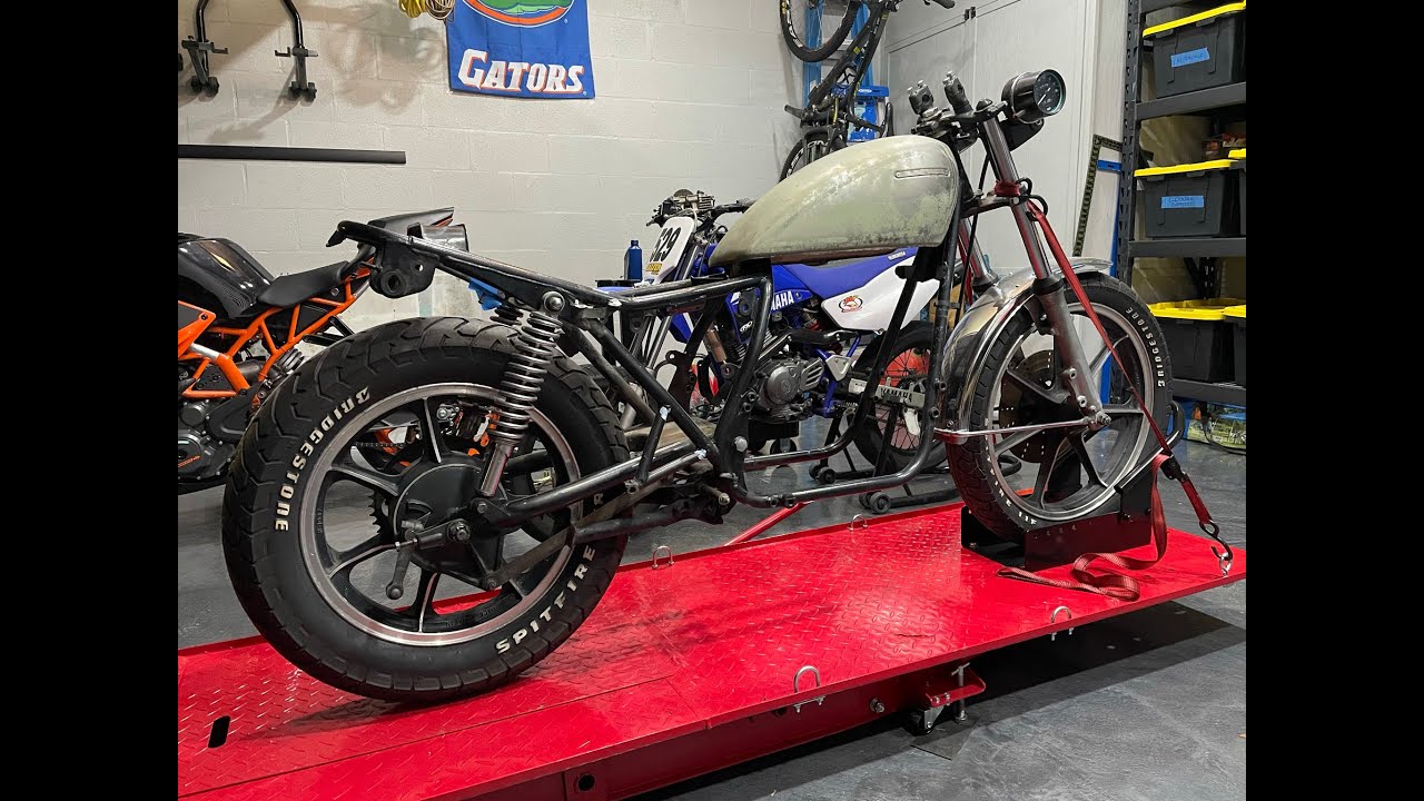 1982 Kawasaki KZ440 Cafe Racer Build Time Lapse - Part 02