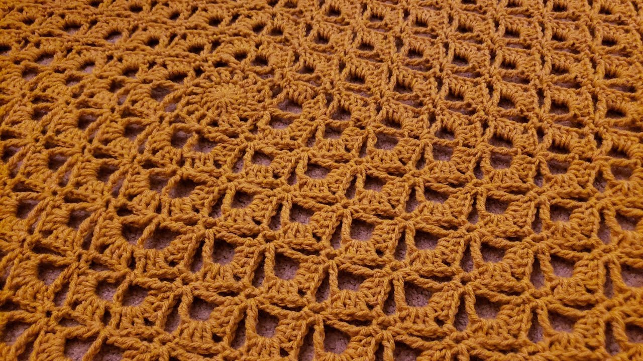 The Gliding Fans Blanket - Crochet Tutorial!