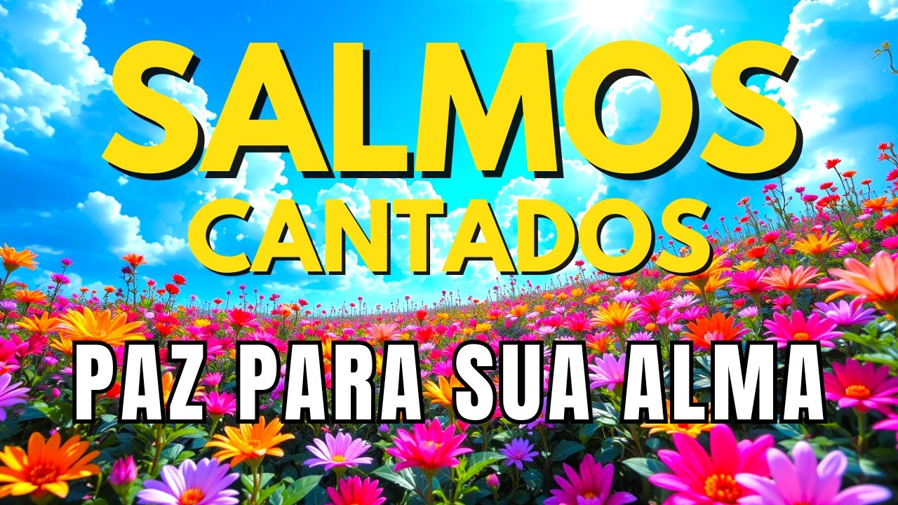 1 HORA DE SALMOS CANTADOS | Para receber CONFORTO e PAZ | Bíblia em Canção