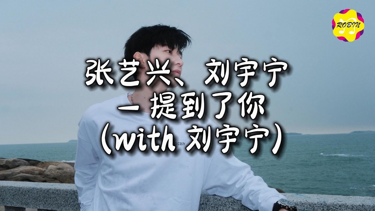 张艺兴/刘宇宁 - 提到了你 (with 刘宇宁)『你说太阳花永远照着家，无论我们在哪。』【动态歌词MV】