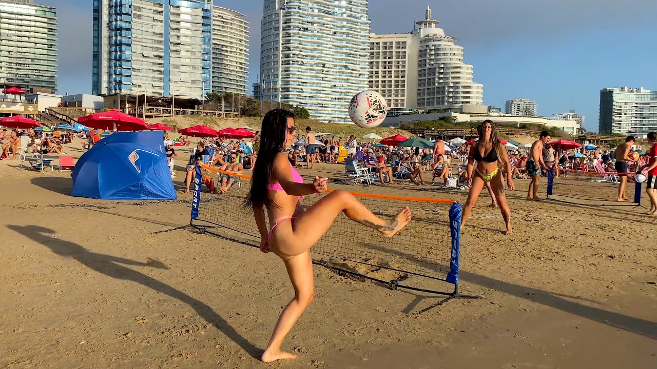 🏝️ BEACH PARTY in 🇺🇾 Bikini Beach - beautiful beaches 2023 !! BEACHTUBER Channel