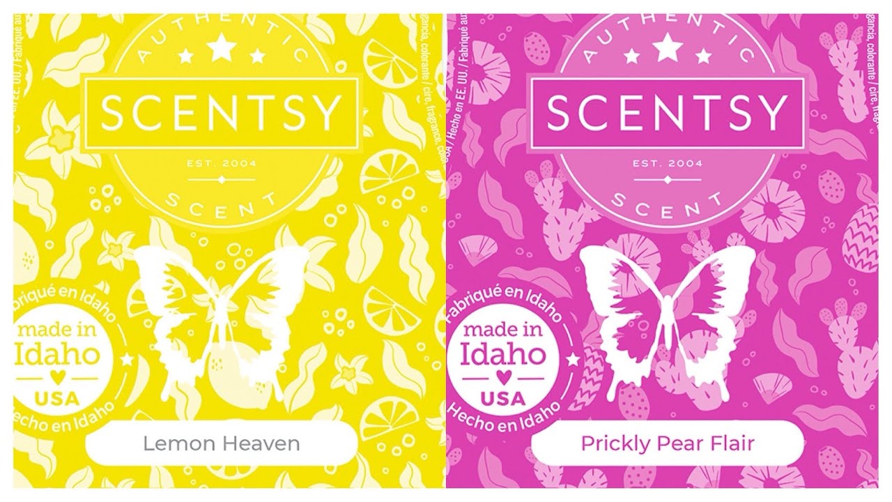 Tester Tuesday Lemon Heaven and Prickly Pear Flair (Scentsy Reviews)