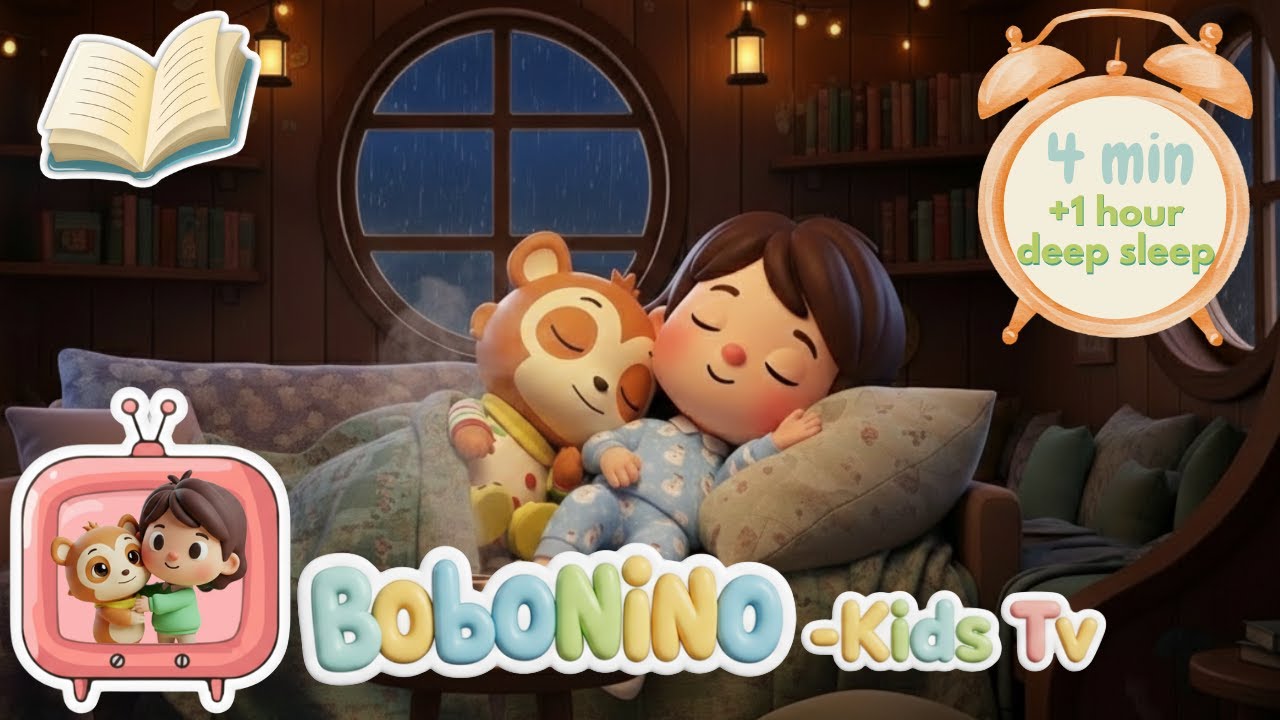 The Rain In The Treehouse | Cozy Story That Helps Children Sleep | BoboNino Kids-Tv