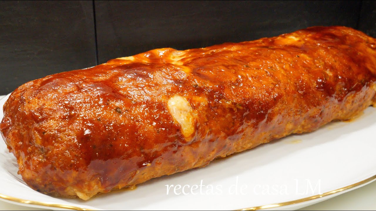 ROLLO DE CARNE BARBECUE ( BARBACOA )