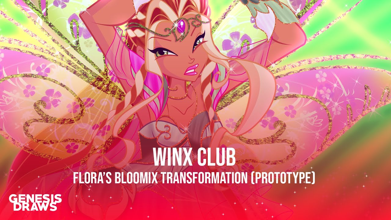 SPEED-DRAW | Winx Club - Flora's Bloomx Transformation (Prototype)