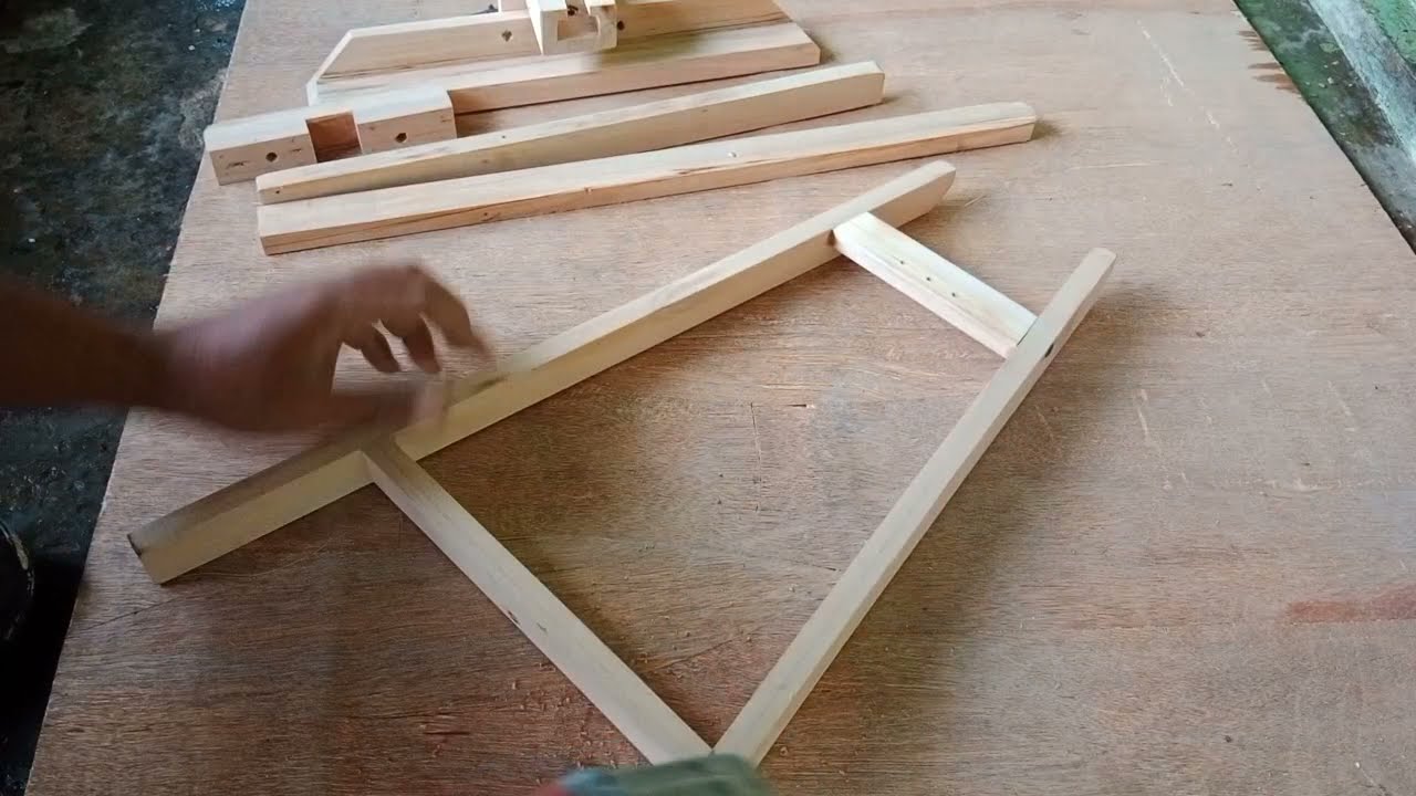 Kerajinan Kayu Kreatif • Membuat Stand Lukisan Sendiri