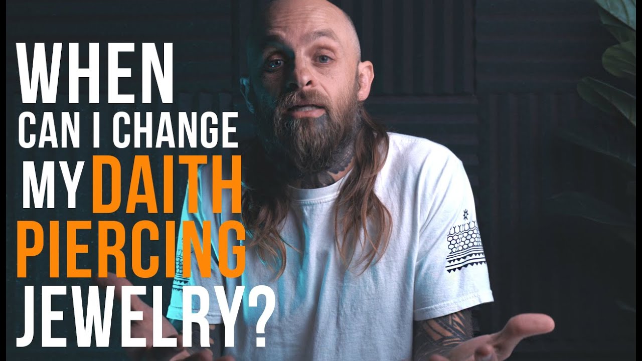 When Can I Change My Daith Piercing Jewelry? | UrbanBodyJewelry.com