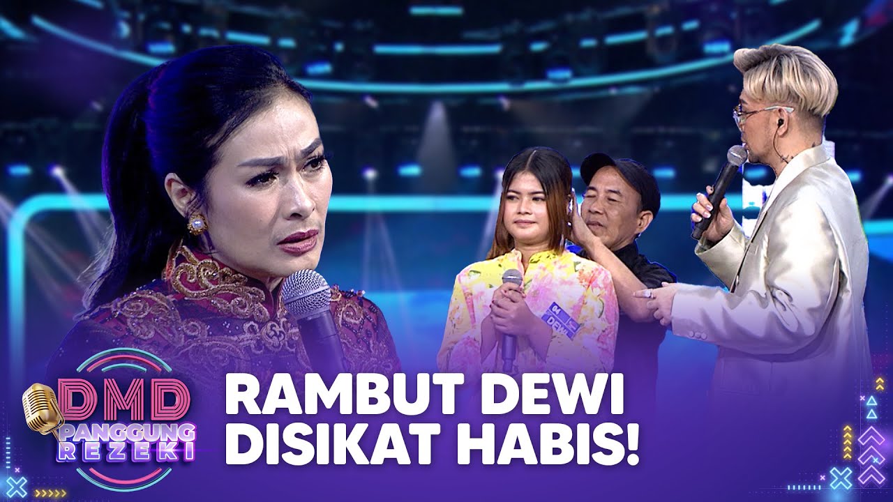 Iis Dahlia Sampai Tegang Lihat Dewi Potong Rambut | DMD PANGGUNG REZEKI