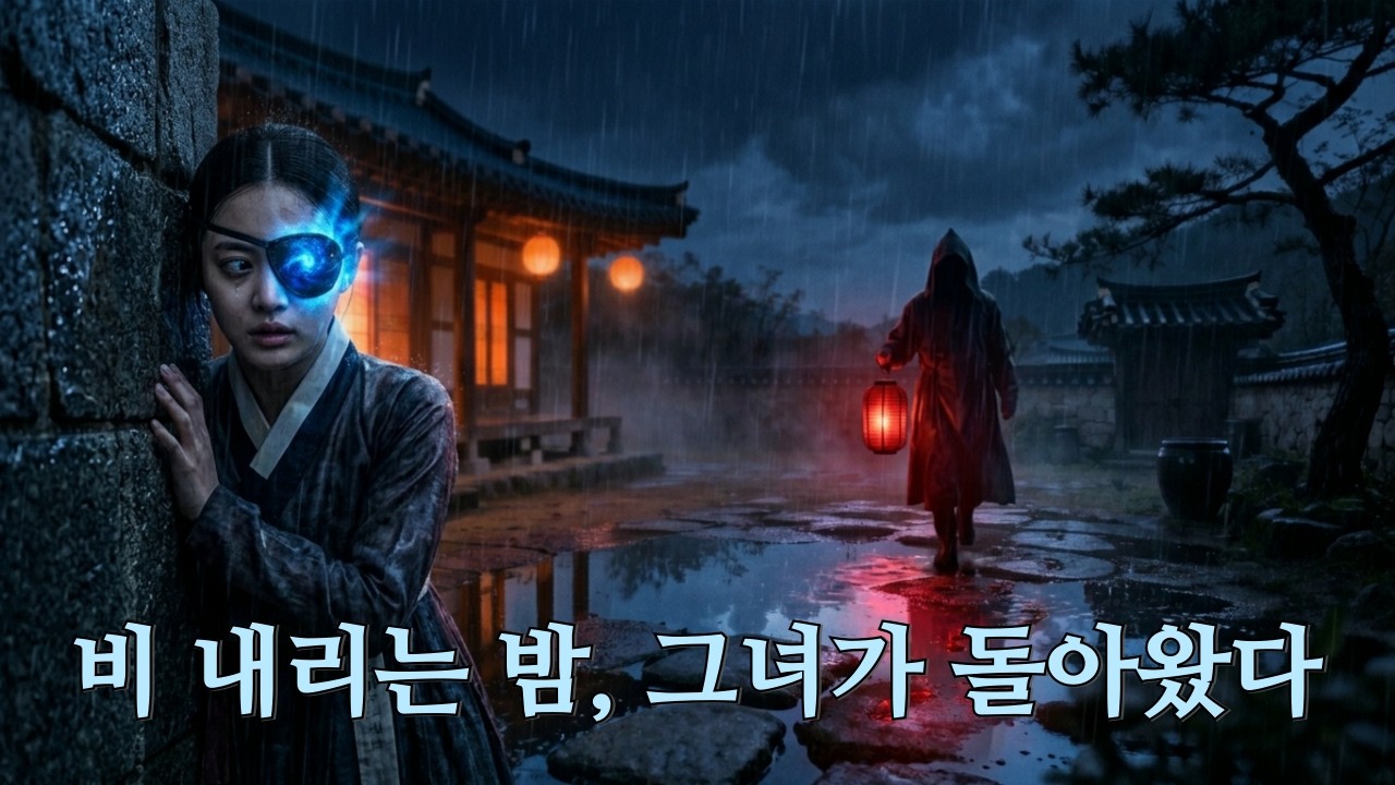 [1화] 차가운 빗줄기 속에서 깨어난 눈 | 다온야화: 각성의 기록 (ASMR/Ambient)