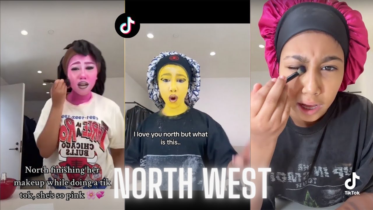 NORTH WEST MAKE-UP TIKTOKS 💄💖