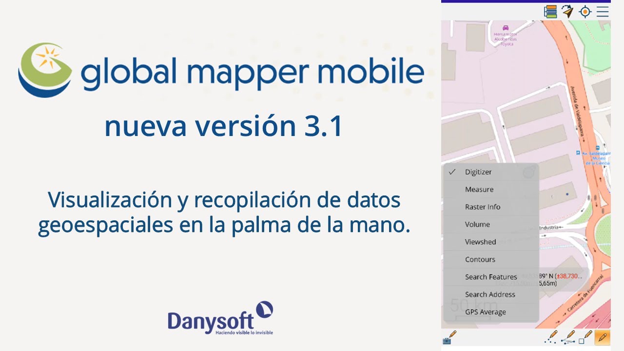 ¡Global Mapper Mobile v3.1 ya está aquí!