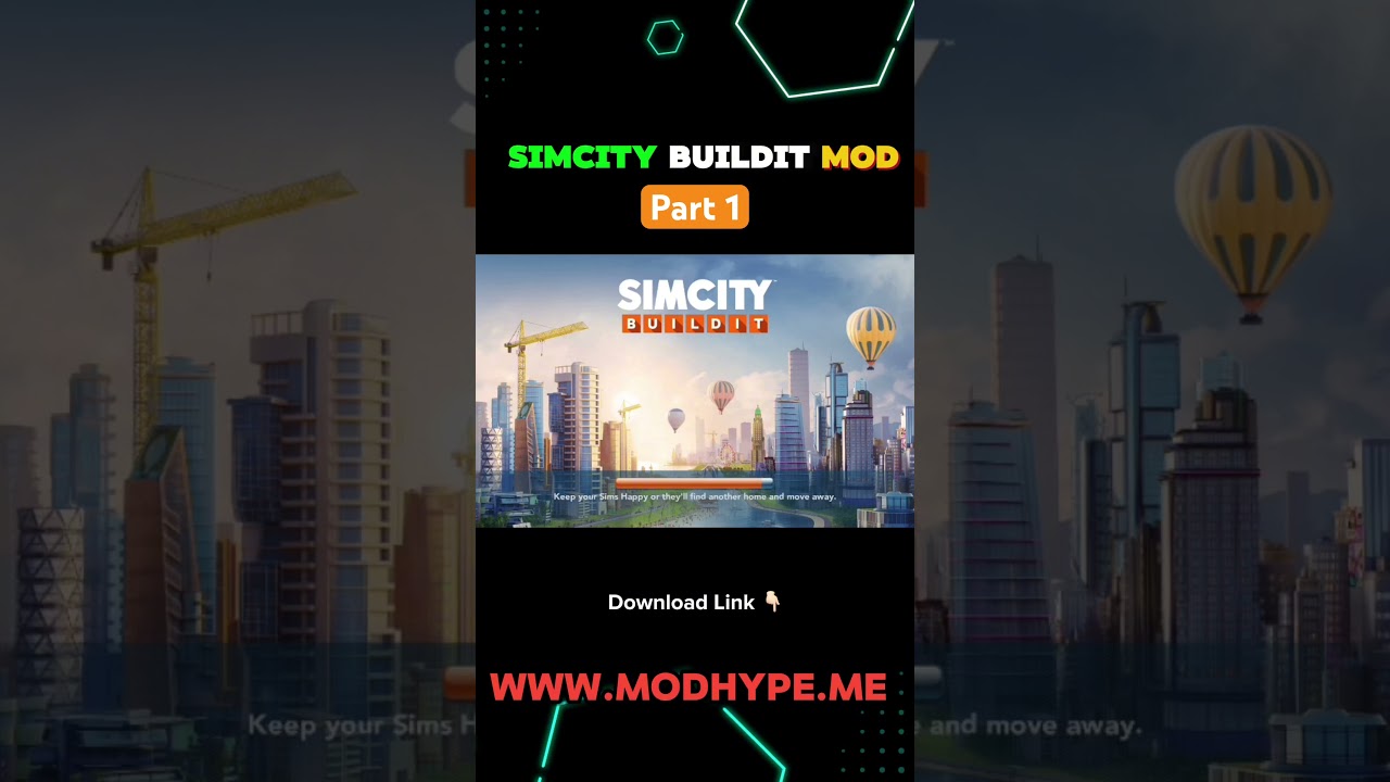 SimCity Buildit Mod #simcity #simcitybuilditgameplay #simcitybuilditandroid #simcitymodapk