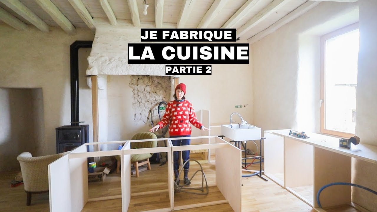 J'ai fabriqué tous nos caissons de cuisine ! Le résultat va être incroyable !! 😃 - Rénovation Ep.41