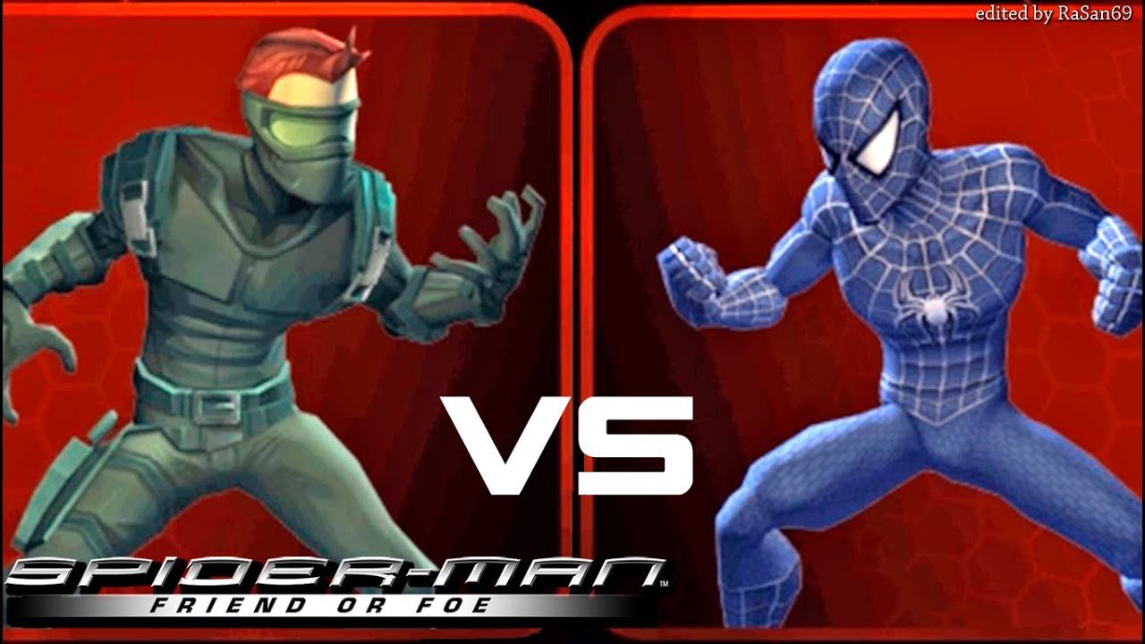 Spider-Man: Friend or Foe (PS2) co-op 100% walkthrough VERSUS MODE (1/2)