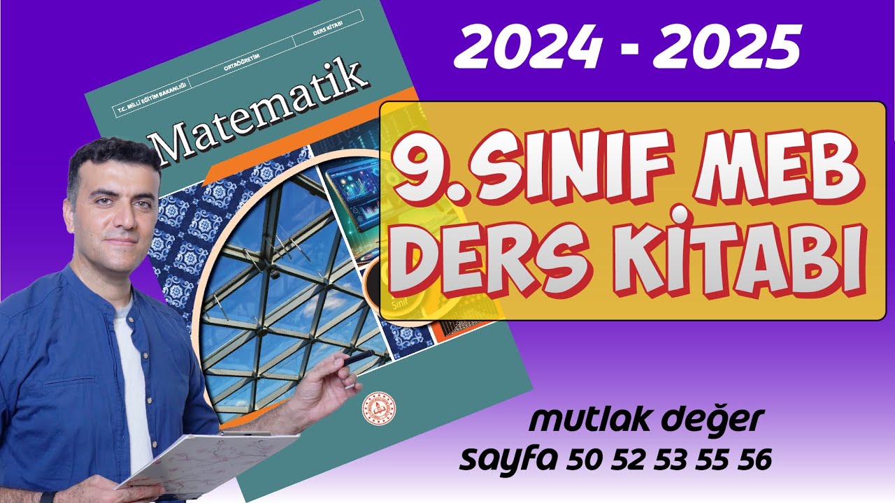 9.Sınıf Matematik Ders Kitabı MEB Mutlak Değer Sayfa 50 51 52 53 54 55 56