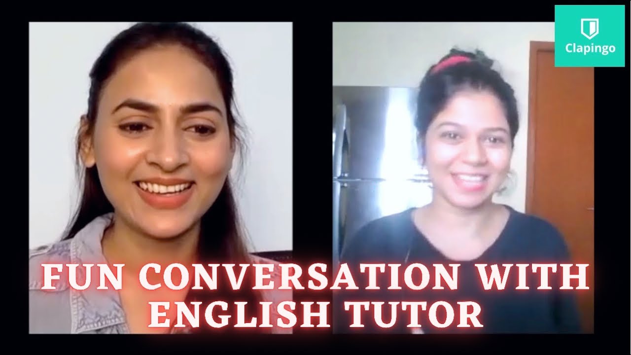 Conversation with English Tutor | Practice English speaking | Clapingo | CA Azfar Khan
